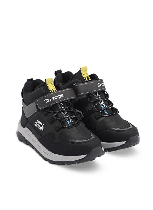 Slazenger KENZIE Unisex Çocuk Bot Siyah / Beyaz - Görsel 3