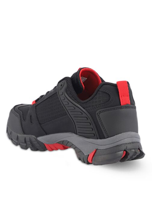 Slazenger ZHENG Erkek Bot Siyah / Kırmızı - Görsel 4