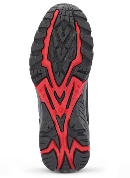 Slazenger ZHENG Erkek Bot Siyah / Kırmızı - Görsel 8