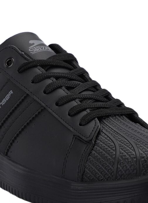 Slazenger ZENO Erkek Sneaker Ayakkabı Siyah / Siyah - Görsel 5