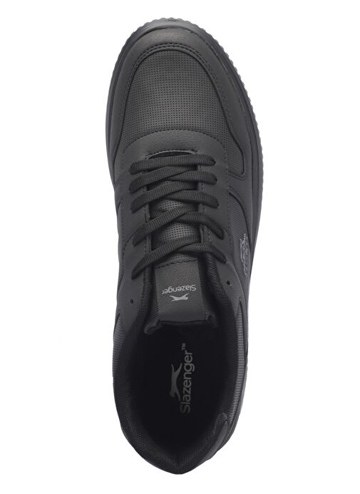 Slazenger ELIORA I Büyük Beden Erkek Sneaker Ayakkabı Siyah / Siyah - Görsel 6