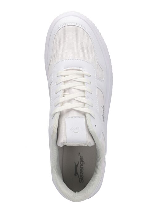 Slazenger ELIORA I Büyük Beden Erkek Sneaker Ayakkabı Beyaz - Görsel 6