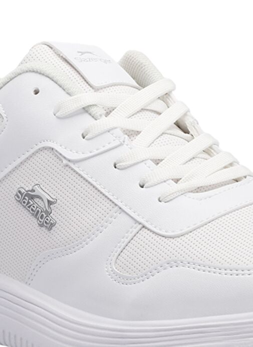 Slazenger ELIORA I Büyük Beden Erkek Sneaker Ayakkabı Beyaz - Görsel 5