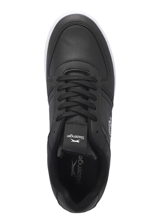 Slazenger POINT NEW I Erkek Sneaker Ayakkabı Siyah / Beyaz - Görsel 6