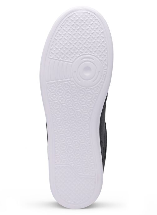 Slazenger POINT NEW I Erkek Sneaker Ayakkabı Siyah / Beyaz - Görsel 8