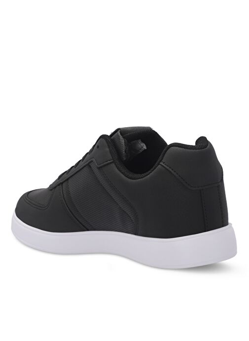 Slazenger POINT NEW I Erkek Sneaker Ayakkabı Siyah / Beyaz - Görsel 4