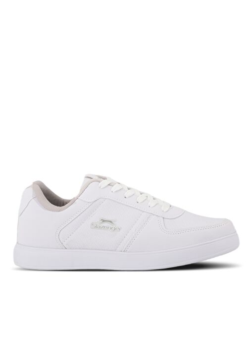 Slazenger POINT NEW I Erkek Sneaker Ayakkabı Beyaz - Görsel 2