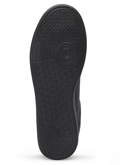 Slazenger POINT NEW I Kadın Sneaker Ayakkabı Siyah Nubuk - Görsel 8