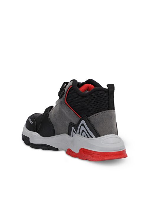 Slazenger VERSION Erkek Çocuk Bot Siyah / Kırmızı - Görsel 4