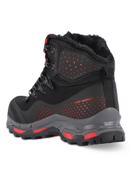 Slazenger HOST IN Erkek Siyah / Kırmızı Outdoor - Görsel 4