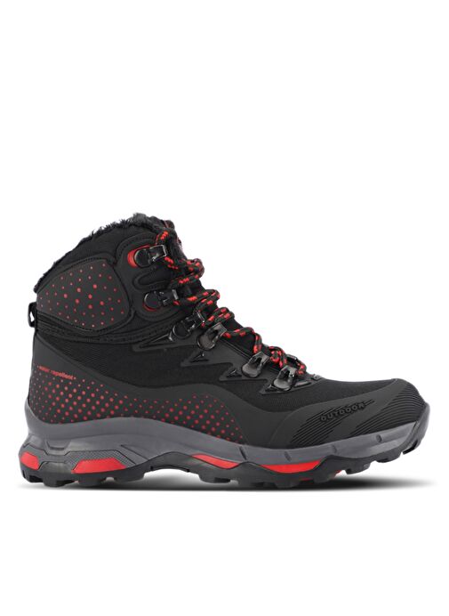 Slazenger HOST IN Erkek Siyah / Kırmızı Outdoor - Görsel 2