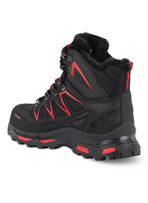 Slazenger HARDEEP IN Erkek Bot Siyah / Kırmızı - Görsel 4