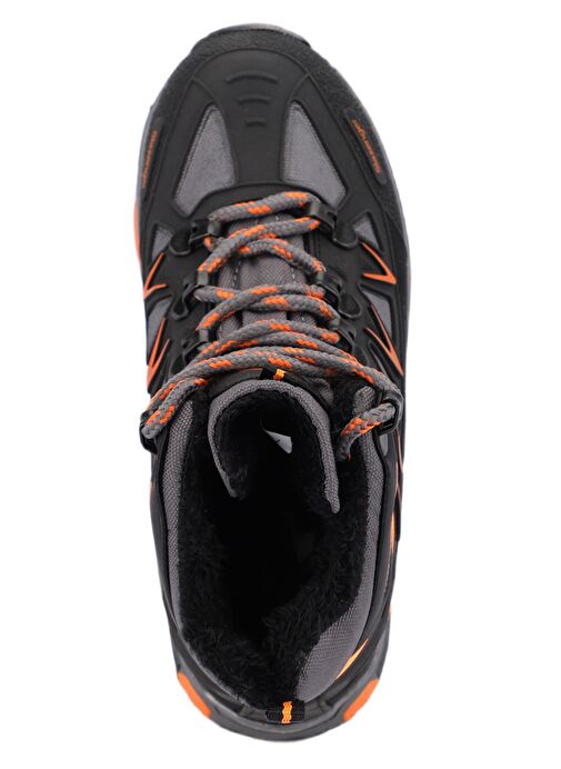 Slazenger HARDEEP IN Unisex Çocuk Bot Füme / Turuncu - Görsel 6