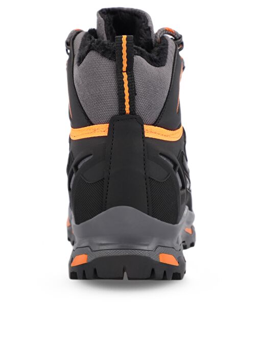 Slazenger HARDEEP IN Unisex Çocuk Bot Füme / Turuncu - Görsel 7