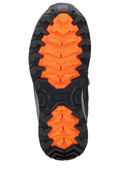 Slazenger HARDEEP IN Unisex Çocuk Bot Füme / Turuncu - Görsel 8