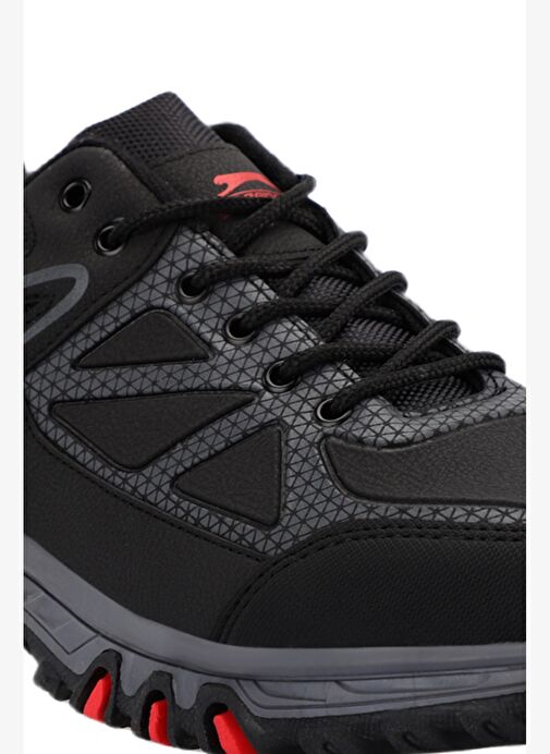 Slazenger GENETICS Erkek Siyah / Kırmızı Outdoor - Görsel 5