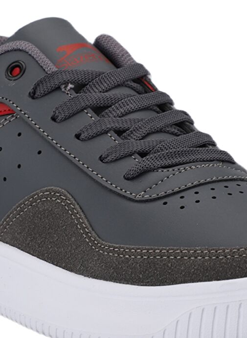 Slazenger DARK I Erkek Sneaker Ayakkabı Koyu Gri - Görsel 5