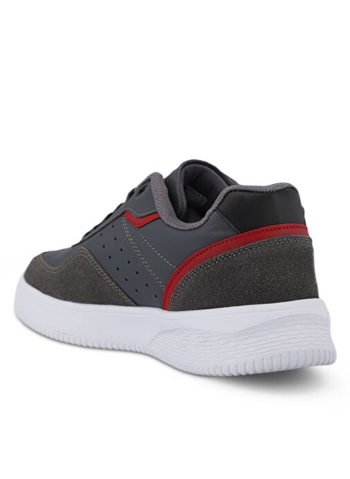 Slazenger DARK I Erkek Sneaker Ayakkabı Koyu Gri - Görsel 4