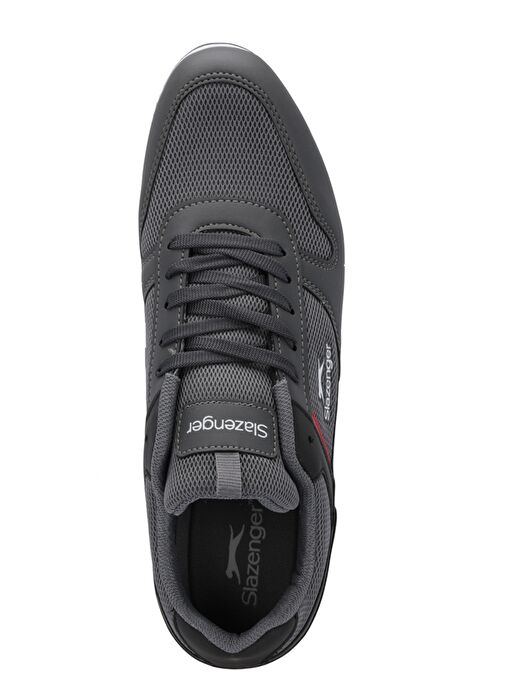 Slazenger DEEP I Büyük Beden Erkek Sneaker Ayakkabı Koyu Gri - Görsel 6