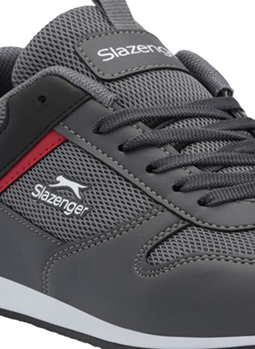 Slazenger DEEP I Büyük Beden Erkek Sneaker Ayakkabı Koyu Gri - Görsel 5