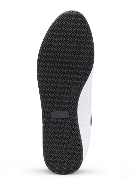 Slazenger DEEP I Büyük Beden Erkek Sneaker Ayakkabı Beyaz - Görsel 8