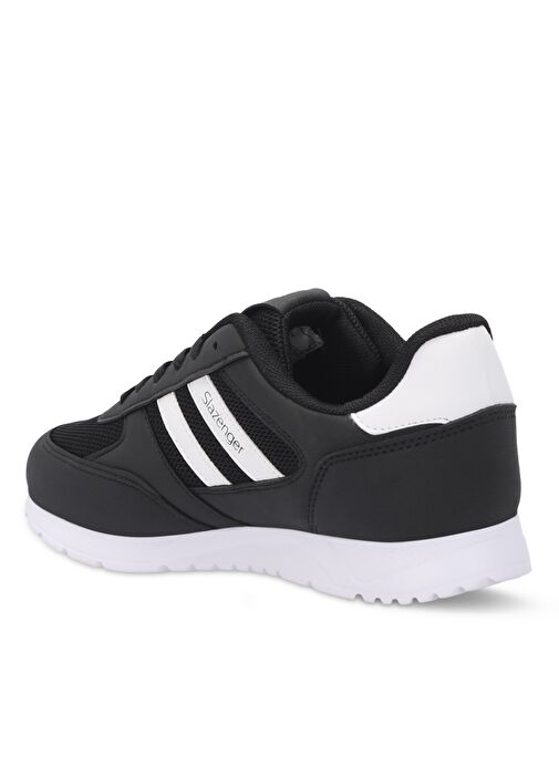Slazenger EASTERN I Erkek Sneaker Ayakkabı Siyah / Beyaz - Görsel 4