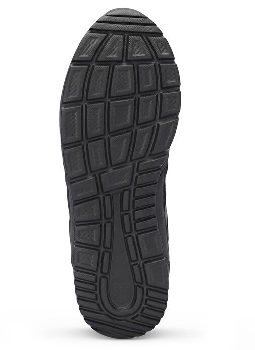 Slazenger EASTERN I Erkek Sneaker Ayakkabı Siyah / Koyu Gri - Görsel 8