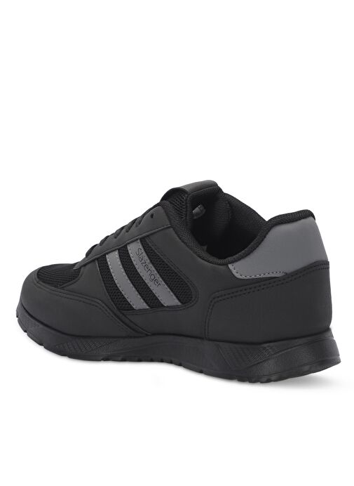Slazenger EASTERN I Erkek Sneaker Ayakkabı Siyah / Koyu Gri - Görsel 4