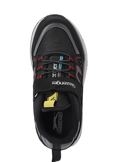 Slazenger KROSS KTN Unisex Çocuk Sneaker Ayakkabı Siyah / Kırmızı - Görsel 6