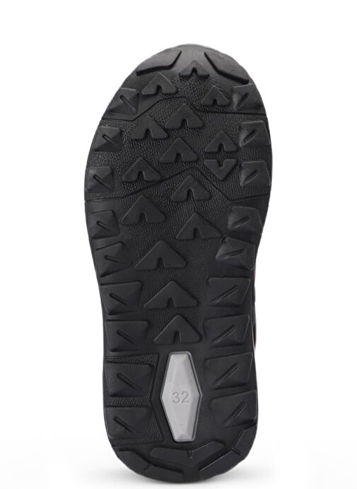 Slazenger KROSS KTN Unisex Çocuk Sneaker Ayakkabı Siyah / Kırmızı - Görsel 8