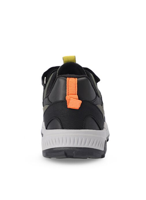 Slazenger KROSS KTN Unisex Çocuk Sneaker Ayakkabı Haki / Turuncu - Görsel 7