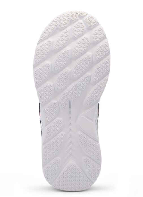 Slazenger VACATION I Unisex Çocuk Sneaker Ayakkabı Siyah / Kırmızı - Görsel 8