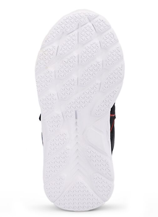 Slazenger VACATION I Unisex Çocuk Sneaker Ayakkabı Siyah / Kırmızı - Görsel 8