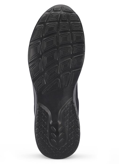 Slazenger EROS IN Erkek Sneaker Ayakkabı Siyah / Siyah - Görsel 8