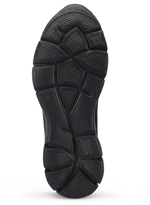 Slazenger EDINBURG IN Kadın Sneaker Ayakkabı Siyah / Siyah - Görsel 8