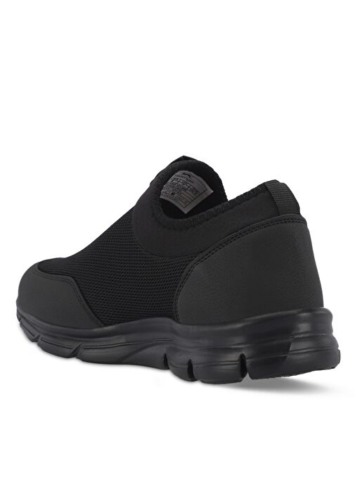 Slazenger EDINBURG IN Kadın Sneaker Ayakkabı Siyah / Siyah - Görsel 4