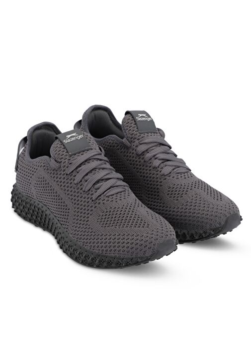Slazenger ATOMIX Erkek Sneaker Ayakkabı Koyu Gri - Görsel 3