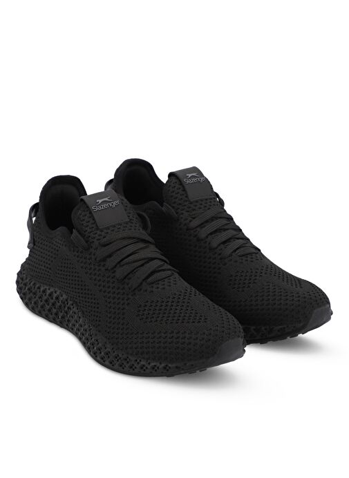 Slazenger ATOMIX Kadın Sneaker Ayakkabı Siyah / Siyah - Görsel 3