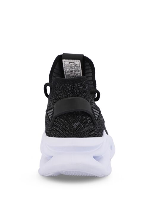 Slazenger AACHEN IN Erkek Sneaker Ayakkabı Siyah / Koyu Gri - Görsel 7