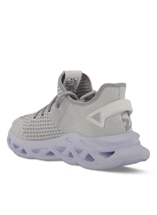 Slazenger AACHEN IN Erkek Sneaker Ayakkabı Gri / Beyaz - Görsel 4