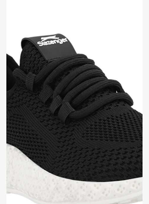 Slazenger AMIR I Erkek Siyah / Beyaz Koşu & Yürüyüş Spor Ayakkabısı - Görsel 5