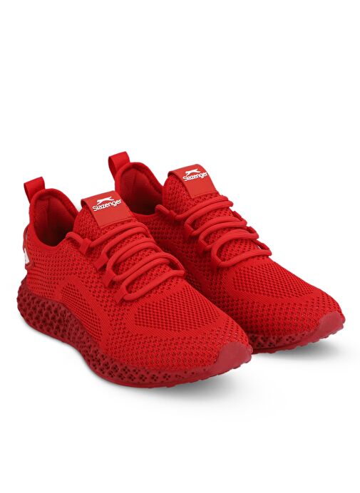 Slazenger AMIR I Erkek Sneaker Ayakkabı Kırmızı - Görsel 3