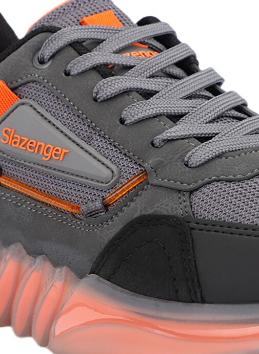 Slazenger ZENON Erkek Sneaker Ayakkabı Koyu Gri - Görsel 5