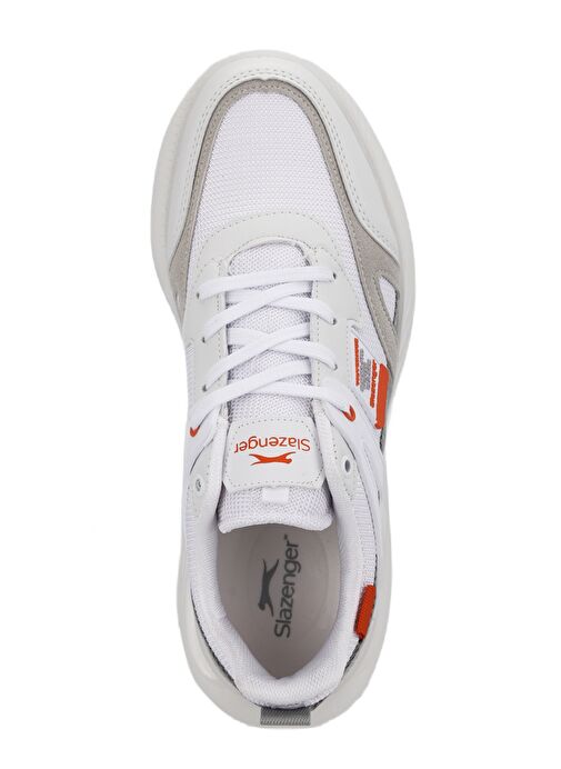 Slazenger ZEND Erkek Beyaz Koşu & Yürüyüş Spor Ayakkabısı - Görsel 6