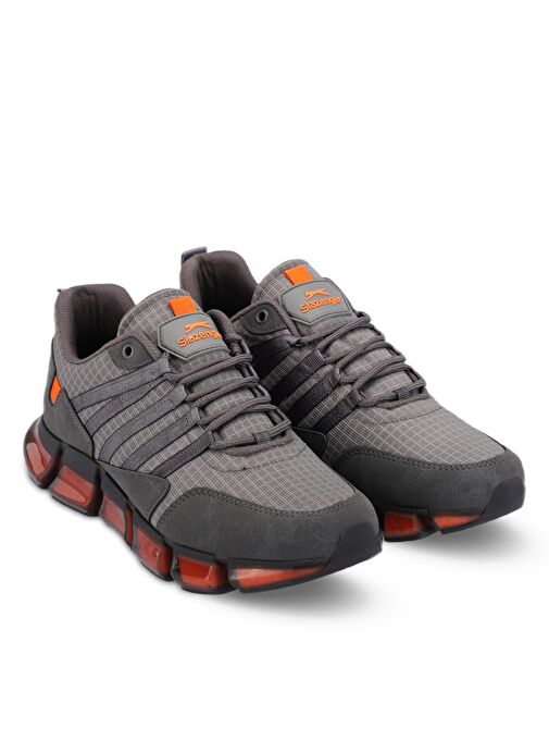 Slazenger ZEPH Erkek Sneaker Ayakkabı Koyu Gri - Görsel 3