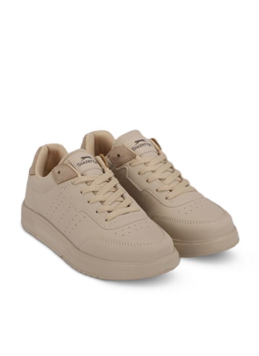 Slazenger ZEKKO Kadın Sneaker Ayakkabı Bej - Görsel 3
