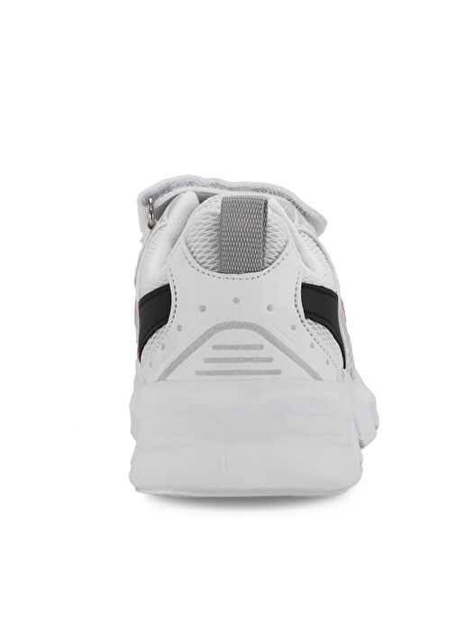 Slazenger KENDALL Unisex Çocuk Sneaker Ayakkabı Beyaz / Turuncu - Görsel 7