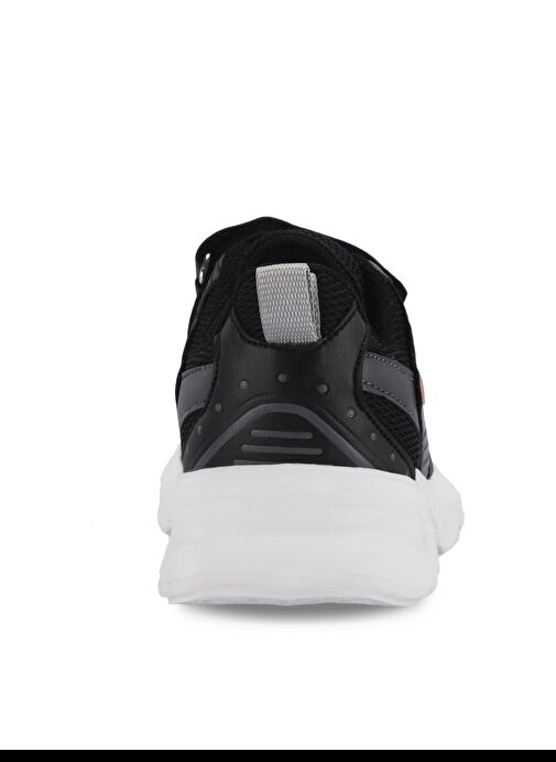 Slazenger KENDALL Unisex Çocuk Sneaker Ayakkabı Siyah / Koyu Gri - Görsel 7
