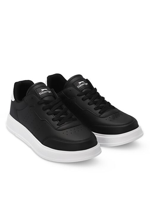 Slazenger ZEKKO Erkek Sneaker Ayakkabı Siyah / Beyaz - Görsel 3