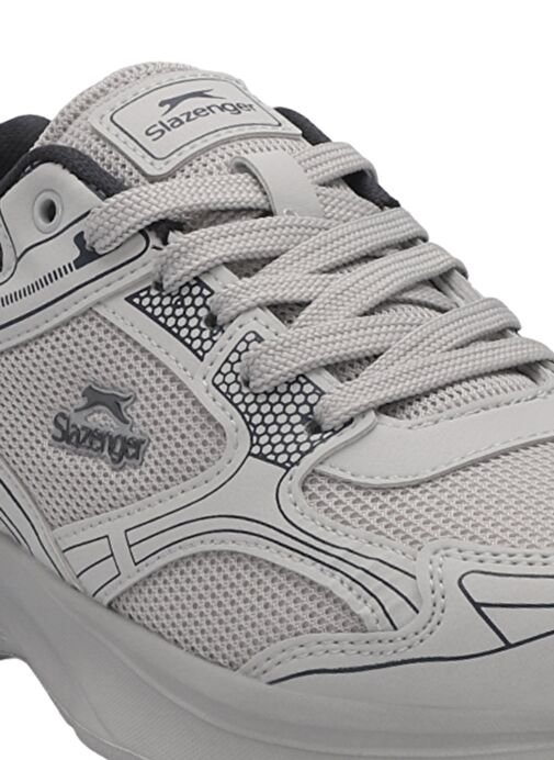 Slazenger GIMA Erkek Sneaker Ayakkabı Gri / Lacivert - Görsel 5